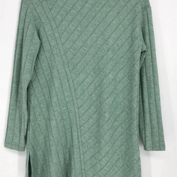 Maeve by Anthropologie Devine Sweater Tunic Mint Green Knit Soft Ribbed Medium - Picture 11 of 14